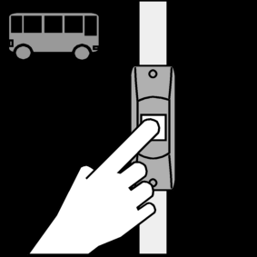 bus stop button